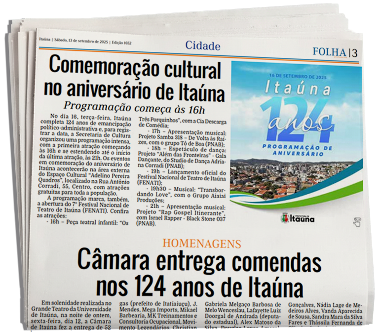 Matéria do Jornal S'Passo sobre o FENATI